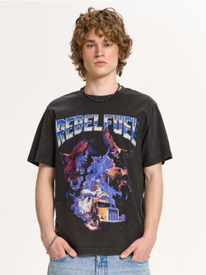 T-shirt męski na lato ze sklepu: Cropp w kategorii: T-shirty męskie - zdjęcie 4198BBB-532-6969_673HY-99X