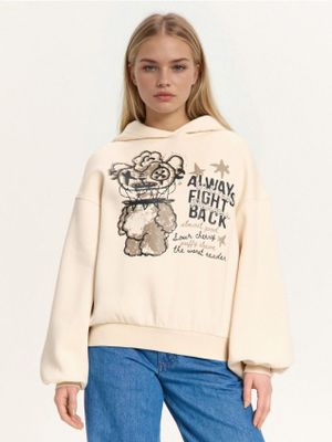 Bluza damska na wiosnę ze sklepu: Cropp w kategorii: Bluzy damskie - zdjęcie 4198BBB-532-6969_675IK-01X