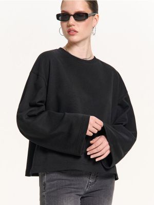 Bluza damska jesienna ze sklepu: Cropp w kategorii: Bluzy damskie - zdjęcie 4198BBB-532-6969_688IK-99X