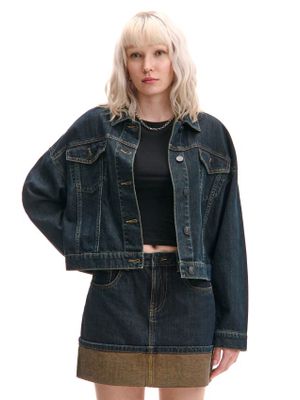 Kurtka damska casual ze sklepu: Cropp w kategorii: Kurtki damskie - zdjęcie 4198BBB-532-6969_691FK-59J