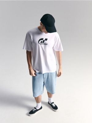 T-shirt męski sportowy ze sklepu: Cropp w kategorii: T-shirty męskie - zdjęcie 4198BBB-532-6969_697HY-00X