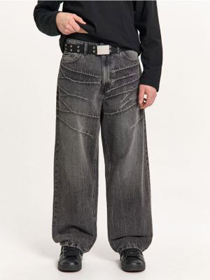Jeansy męskie casual ze sklepu: Cropp w kategorii: Jeansy męskie - zdjęcie 4198BBB-532-6969_707HX-90J