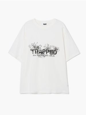 Bluzka damska ze sklepu: Cropp w kategorii: Bluzki damskie - zdjęcie 4198BBB-532-6969_742FN-00X