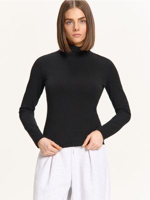 Bluzka damska w sportowym stylu casual ze sklepu: Cropp w kategorii: Bluzki damskie - zdjęcie 4198BBB-532-6969_743FL-99X