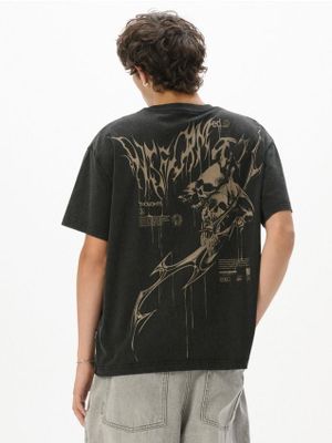 T-shirt męski casualowy ze sklepu: Cropp w kategorii: T-shirty męskie - zdjęcie 4198BBB-532-6969_744HY-99X