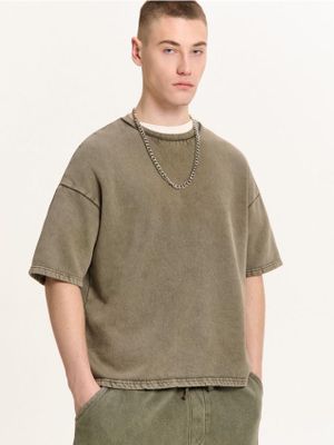 T-shirt męski na lato ze sklepu: Cropp w kategorii: T-shirty męskie - zdjęcie 4198BBB-532-6969_757HX-08X