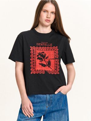 Bluzka damska ze sklepu: Cropp w kategorii: Bluzki damskie - zdjęcie 4198BBB-532-6969_792FL-99X