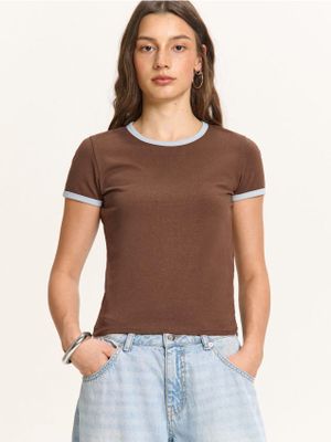 Bluzka damska ze sklepu: Cropp w kategorii: Bluzki damskie - zdjęcie 4198BBB-532-6969_799FL-88X