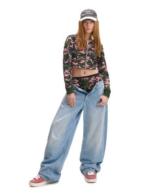 Jeansy damskie młodzieżowe ze sklepu: Cropp w kategorii: Jeansy damskie - zdjęcie 4198BBB-532-6969_803CT-05J