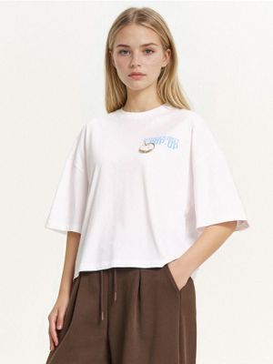 Bluzka damska ze sklepu: Cropp w kategorii: Bluzki damskie - zdjęcie 4198BBB-532-6969_804FL-00X