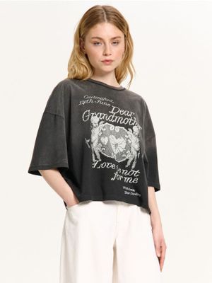Bluzka damska ze sklepu: Cropp w kategorii: Bluzki damskie - zdjęcie 4198BBB-532-6969_804FL-90M