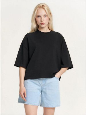 Bluzka damska casual ze sklepu: Cropp w kategorii: Bluzki damskie - zdjęcie 4198BBB-532-6969_824FL-99X