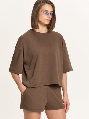 Bluzka damska ze sklepu: Cropp w kategorii: Bluzki damskie - zdjęcie 4198BBB-532-6969_866FL-88X