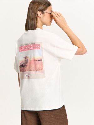 Bluzka damska ze sklepu: Cropp w kategorii: Bluzki damskie - zdjęcie 4198BBB-532-6969_867FL-00M