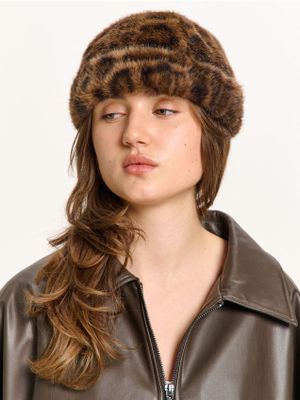 Czapka zimowa damska elegancka ze sklepu: Cropp w kategorii: Czapki zimowe damskie - zdjęcie 4198BBB-532-6969_894FX-89X