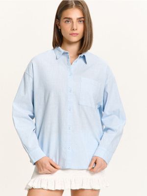 Koszula damska ze sklepu: Cropp w kategorii: Koszule damskie - zdjęcie 4198BBB-532-6969_973HW-05X