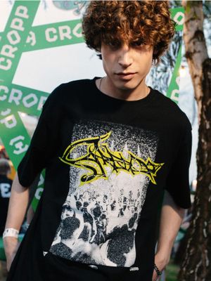 T-shirt męski letni ze sklepu: Cropp w kategorii: T-shirty męskie - zdjęcie 4198BBB-532-6969_998HY-99X