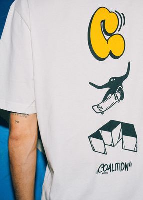 T-shirt męski w stylu młodzieżowym na wiosnę Coalition ze sklepu: Diverse w kategorii: T-shirty męskie - zdjęcie 44D75FA-DAF-8163_10046164