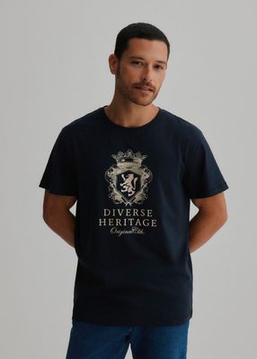 T-shirt męski wiosenny Diverse ze sklepu: Diverse w kategorii: T-shirty męskie - zdjęcie 44D75FA-DAF-8163_10047428