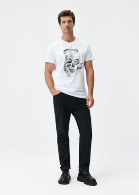 Diverse - T-shirt męski w stylu młodzieżowym ze sklepu: Diverse w kategorii: T-shirty męskie - zdjęcie 44D75FA-DAF-8163_10048113