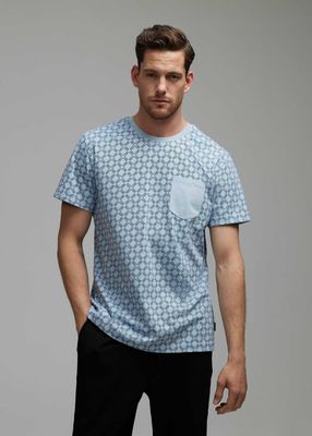 T-shirt męski casual Diverse ze sklepu: Diverse w kategorii: T-shirty męskie - zdjęcie 44D75FA-DAF-8163_10046431