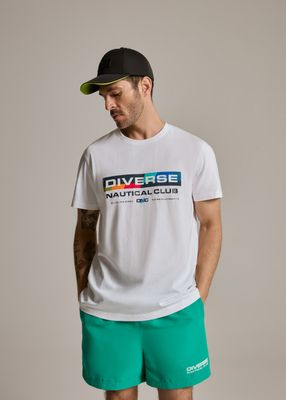 T-shirt męski Diverse ze sklepu: Diverse w kategorii: T-shirty męskie - zdjęcie 44D75FA-DAF-8163_10046908