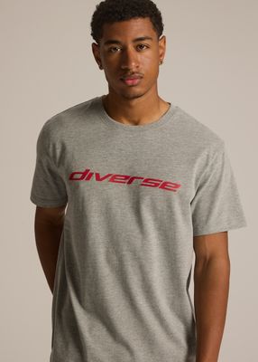 T-shirt męski młodzieżowy Diverse ze sklepu: Diverse w kategorii: T-shirty męskie - zdjęcie 44D75FA-DAF-8163_10047408