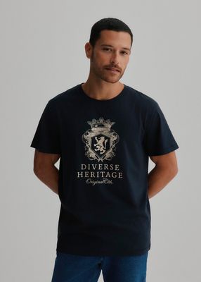 T-shirt męski wiosenny Diverse ze sklepu: Diverse w kategorii: T-shirty męskie - zdjęcie 44D75FA-DAF-8163_10047428