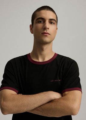 T-shirt męski na wiosnę Diverse ze sklepu: Diverse w kategorii: T-shirty męskie - zdjęcie 44D75FA-DAF-8163_10047749