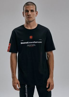 T-shirt męski na wiosnę młodzieżowy DiverseExtreme ze sklepu: Diverse w kategorii: T-shirty męskie - zdjęcie 44D75FA-DAF-8163_10047760