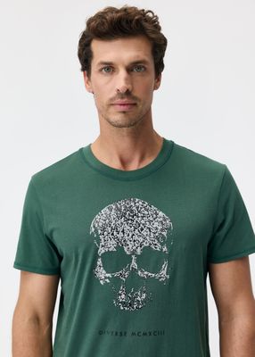 T-shirt męski w nadruki Diverse ze sklepu: Diverse w kategorii: T-shirty męskie - zdjęcie 44D75FA-DAF-8163_10048116