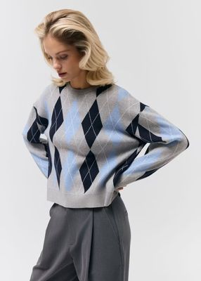 Sweter damski na zimę Diverse ze sklepu: Diverse w kategorii: Swetry damskie - zdjęcie 44D75FA-DAF-8163_10048861