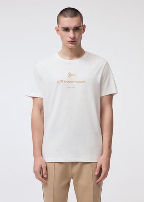 T-shirt męski wiosenny Diverse ze sklepu: Diverse w kategorii: T-shirty męskie - zdjęcie 44D75FA-DAF-8163_10049081