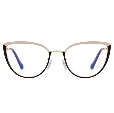 Okulary korekcyjne damskie bez wzorów ze sklepu: Stylion w kategorii: Okulary korekcyjne damskie - zdjęcie 4D4DD33-06F-2088_8271