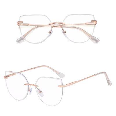Okulary korekcyjne damskie gładki casual ze sklepu: Stylion w kategorii: Okulary korekcyjne damskie - zdjęcie 4D4DD33-06F-2088_8278