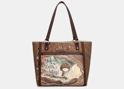 Shopper bag Anekke ze sklepu: Darbut w kategorii: Torby Shopper bag - zdjęcie 4EFD8BE-A55-9847_30864