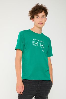 T-shirt chłopięce na lato Reporter ze sklepu: REPORTER w kategorii: T-shirty chłopięce - zdjęcie 522E7B5A-528-641_14201