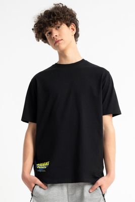 T-shirt męski na lato Reporter ze sklepu: REPORTER w kategorii: T-shirty męskie - zdjęcie 522E7B5A-528-641_16260