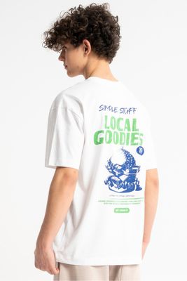T-shirt męski na lato Reporter ze sklepu: REPORTER w kategorii: T-shirty męskie - zdjęcie 522E7B5A-528-641_16277