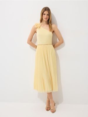 Sukienka na wiosnę elegancka Mohito ze sklepu: Mohito w kategorii: Sukienki - zdjęcie 55A556F-010-6967_067GF