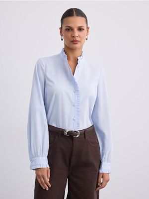 Koszula damska wiosenna Mohito ze sklepu: Mohito w kategorii: Koszule damskie - zdjęcie 55A556F-010-6967_093KU