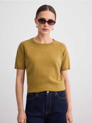 Mohito - Sweter damski casual wiosenny ze sklepu: Mohito w kategorii: Swetry damskie - zdjęcie 55A556F-010-6967_151KH