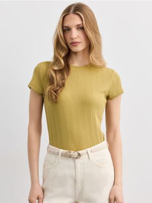 Bluzka damska na wiosnę Mohito ze sklepu: Mohito w kategorii: Bluzki damskie - zdjęcie 55A556F-010-6967_200KO