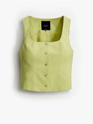 Mohito - Kamizelka damska ze sklepu: Mohito w kategorii: Kamizelki damskie - zdjęcie 55A556F-010-6967_275IS