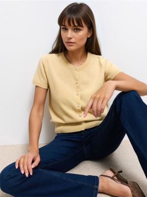 Sweter damski elegancki Mohito ze sklepu: Mohito w kategorii: Swetry damskie - zdjęcie 55A556F-010-6967_427EQ