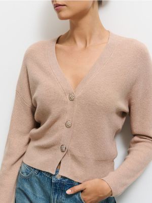 Mohito - Sweter damski zimowy ze sklepu: Mohito w kategorii: Swetry damskie - zdjęcie 55A556F-010-6967_438EQ