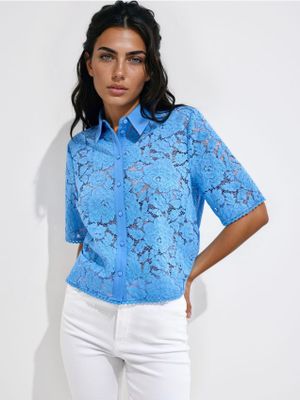 Koszula damska elegancka Mohito ze sklepu: Mohito w kategorii: Koszule damskie - zdjęcie 55A556F-010-6967_449JV