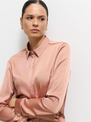 Koszula damska elegancka Mohito ze sklepu: Mohito w kategorii: Koszule damskie - zdjęcie 55A556F-010-6967_465GS