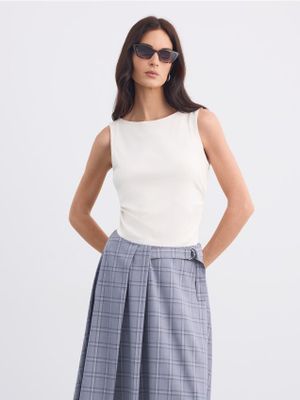Bluzka damska elegancka Mohito ze sklepu: Mohito w kategorii: Bluzki damskie - zdjęcie 55A556F-010-6967_467KT