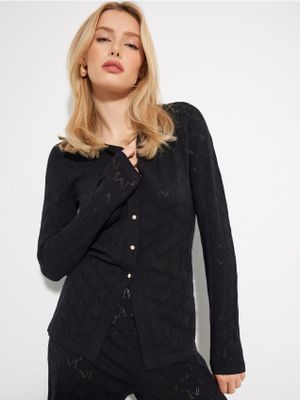 Sweter damski zimowy Mohito ze sklepu: Mohito w kategorii: Swetry damskie - zdjęcie 55A556F-010-6967_471DH